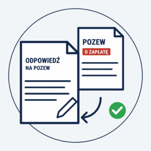 Odpowiedź na pozew o zapłatę – gotowe pismo z zarzutami