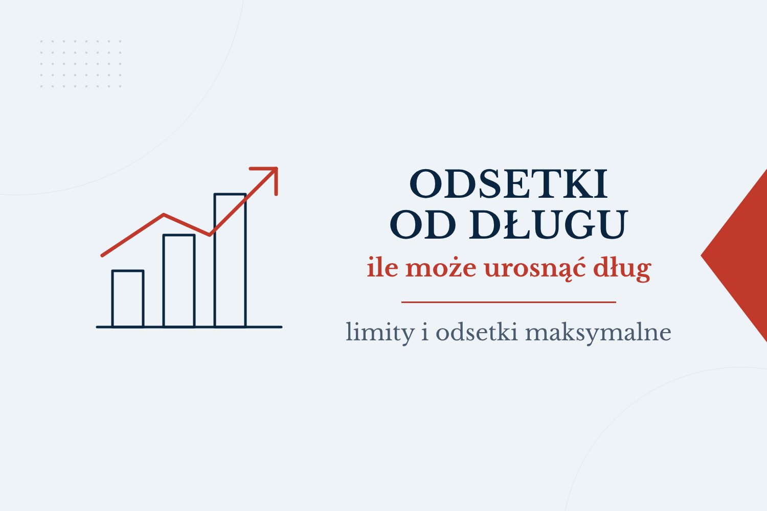 Odsetki od długu: ile może urosnąć dług i jakie są limity?