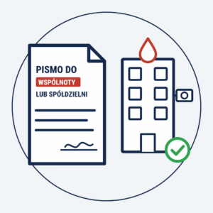 Pismo do wspólnoty lub spółdzielni – gotowe pismo do zarządu: usterka, zgoda na prace, dokumenty
