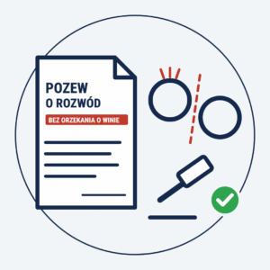 Pozew o rozwód bez orzekania o winie – gotowe pismo do sądu okręgowego