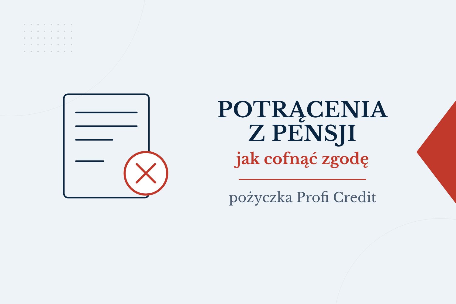 Profi Credit potrąca raty z pensji? Jak cofnąć zgodę na potrącenia
