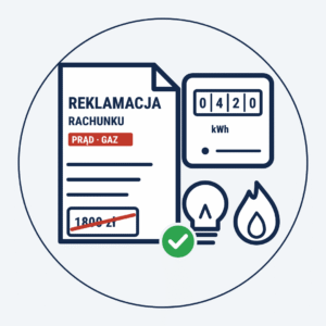 Reklamacja rachunku za prąd lub gaz – gotowe pismo do sprzedawcy energii