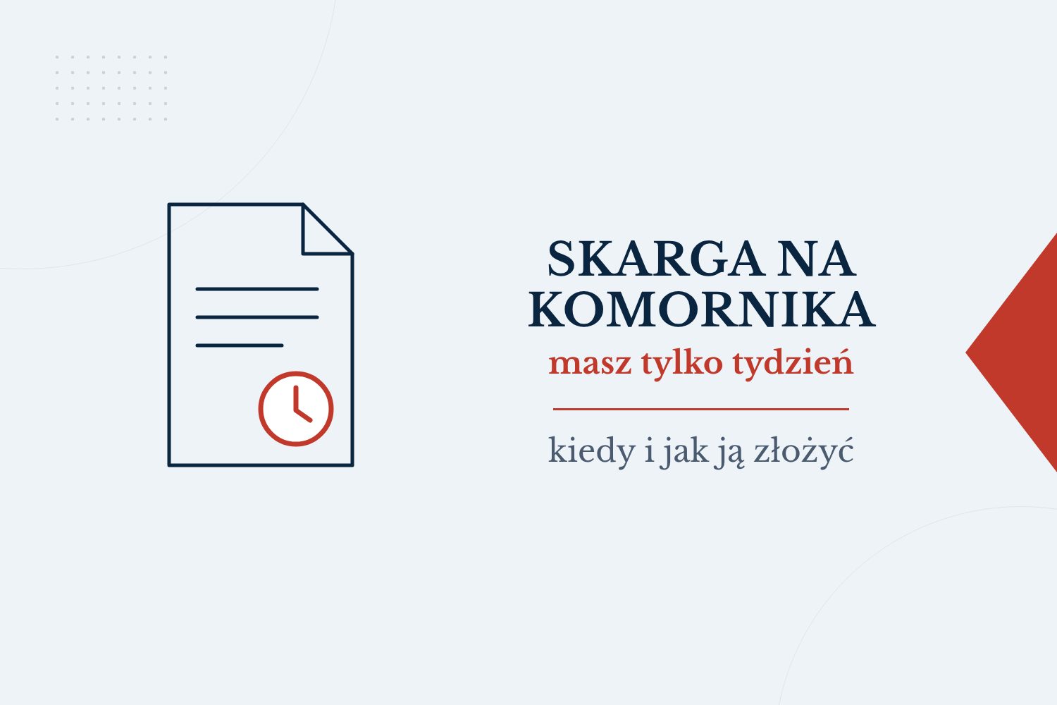 Skarga na czynności komornika: masz tydzień. Kiedy i jak ją złożyć?