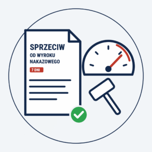 Sprzeciw od wyroku nakazowego w sprawie o wykroczenie – gotowe pismo do sądu, termin 7 dni
