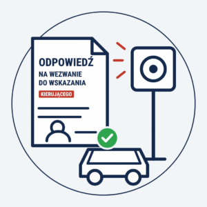Odpowiedź na wezwanie do wskazania kierującego – gotowe pismo do straży miejskiej, Policji lub CANARD