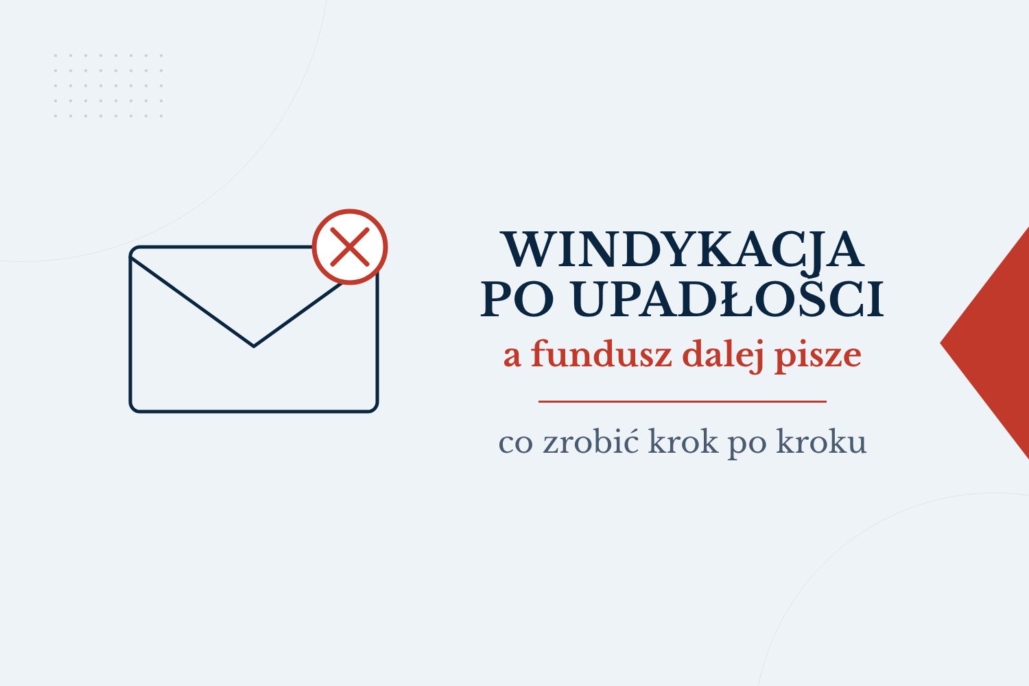 Windykacja po upadłości konsumenckiej: dług umorzony, a fundusz dalej żąda zapłaty