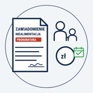 Zawiadomienie o niealimentacji – gotowe pismo do prokuratury z wnioskiem o ściganie